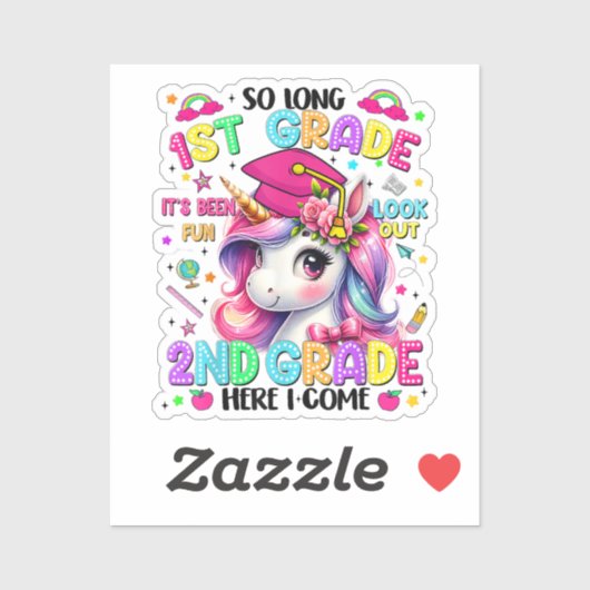Sticker Adieu CE1 CE2 Me voilà (Feuille)