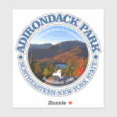 Sticker Adirondack Park (Feuille)
