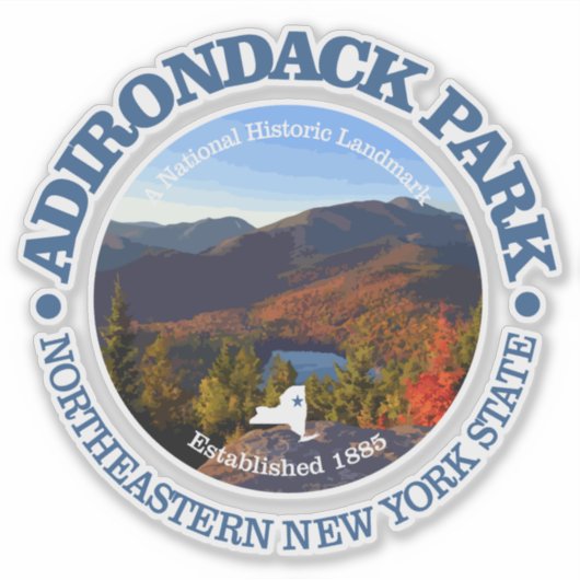 Sticker Adirondack Park (Devant)