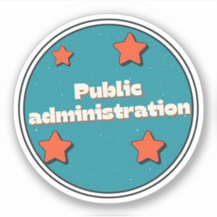 Sticker Administration Publique