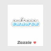 Sticker Adopter le changement (Feuille)