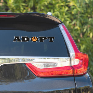 Sticker Adopter les animaux