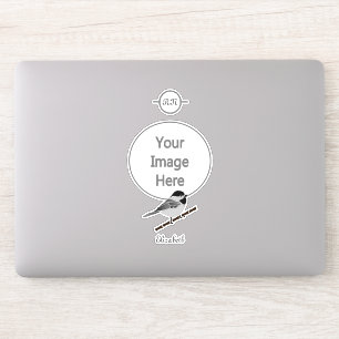 Sticker Adorable Carolina Chickadee