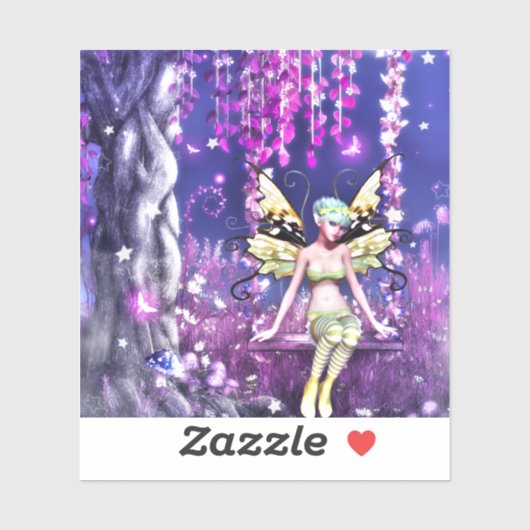 Sticker Adorable Fairy (Feuille)