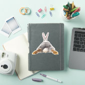 Sticker Adorable Lapin Lapin Butt Tail (Couverture iPad)
