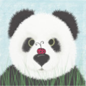 Sticker Adorable Ours De Panda (Devant)