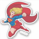 Sticker Adorable Supergirl Stance (Devant)