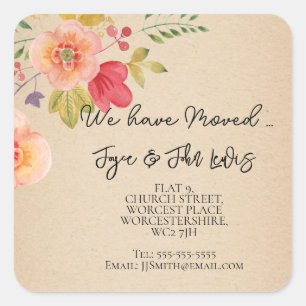 Sticker adreslabel wijzigen