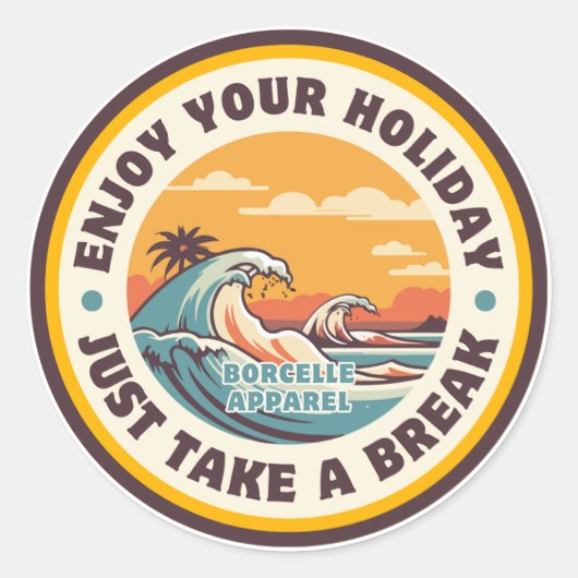 Sticker Adventure Await (Devant)