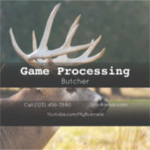 Sticker Adverteren door gamewisselaar (Voorkant)