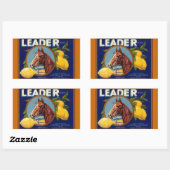 Sticker Adverteren Lemons Lead Race Horse (Vel)