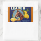 Sticker Adverteren Lemons Lead Race Horse (Tas)