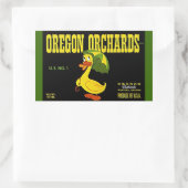 Sticker  Adverteren Oregon Orchards Duck (Tas)