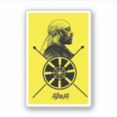 Sticker Adwa Menelik (Devant)