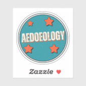 Sticker Aédoéologie (Feuille)