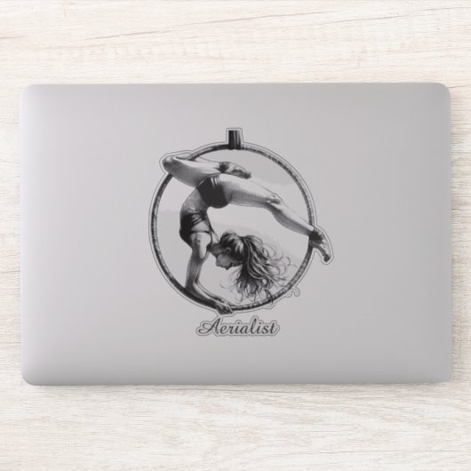 Sticker Aérienne Hoop Lyra (Ordinateur)