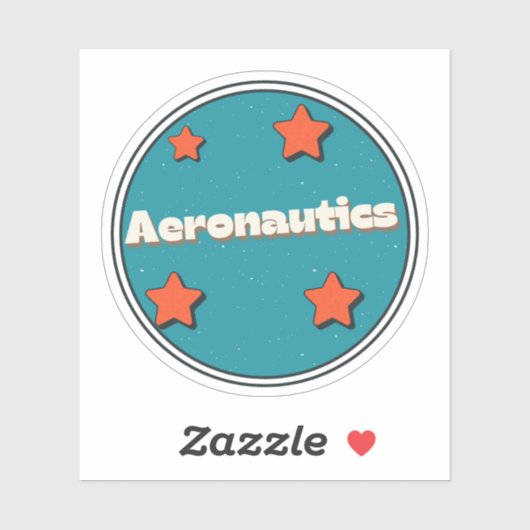 Sticker Aéronautique (Feuille)