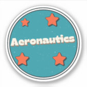 Sticker Aéronautique (Devant)