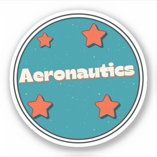 Sticker Aéronautique (Devant)