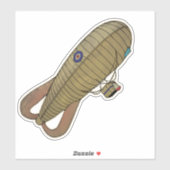 Sticker Aéronefs à ballon d'observation (Feuille)