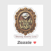 Sticker "Affection de la Soeur Lumineuse" (Feuille)