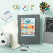 Sticker Affiche de voyage Loch Awe Écosse (Couverture iPad)