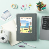 Sticker Affiche de voyage Runswick Bay Yorkshire (Couverture iPad)