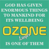 Sticker Affiche OZONE (Devant)