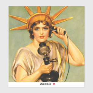 Sticker Affiche vintage de la Première Guerre mondiale Hel