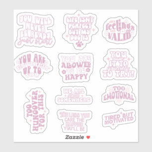 Sticker affirmation Citation motivationnelle
