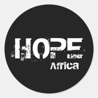 Sticker Africa Hope