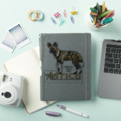 Sticker African wild dog Wild Africa (Couverture iPad)