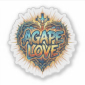 Sticker Agape Love (Devant)
