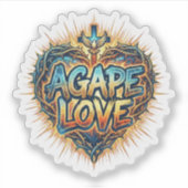 Sticker Agape Love (Devant)