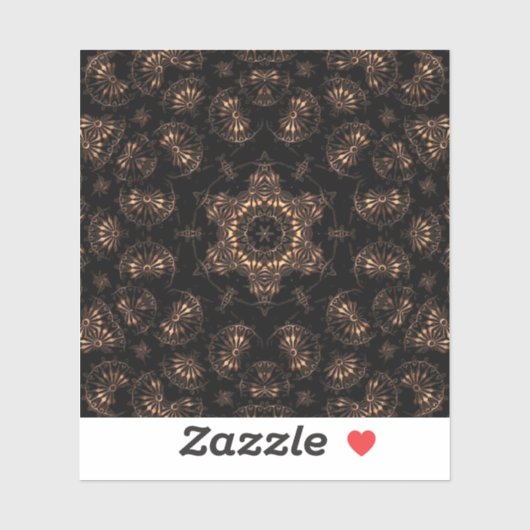 Sticker Âge de bronze Mandala (Feuille)