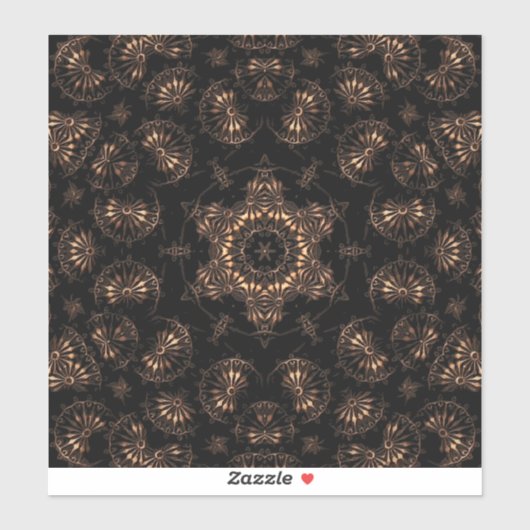 Sticker Âge de bronze Mandala (Feuille)