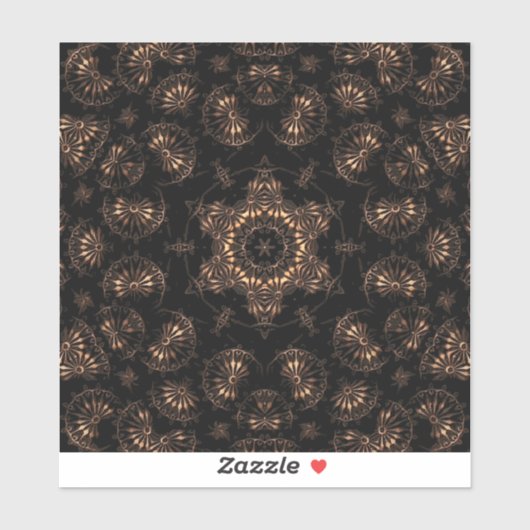 Sticker Âge de bronze Mandala (Feuille)