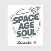 Sticker Âge de l'espace (Feuille)