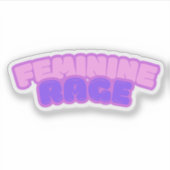 Sticker Âge féminin (Devant)