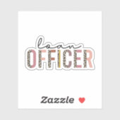 Sticker Agent de prêt, Agent de prêt hypothécaire (Feuille)