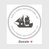 Sticker Agent de voyage PAPD (Feuille)