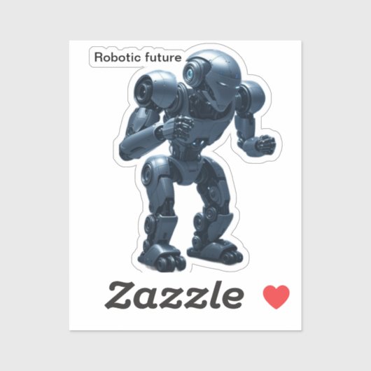 Sticker Agentic AI (robots that act independently) (Feuille)
