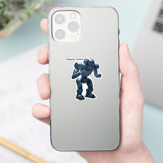 Sticker Agentic AI (robots that act independently) (Téléphone)
