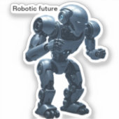 Sticker Agentic AI (robots that act independently) (Recto)