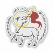 Sticker Agneau de Dieu (Devant)