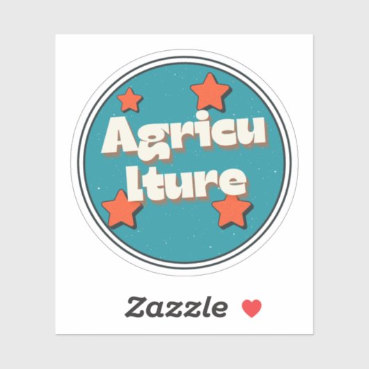 Sticker Agriculture (Feuille)