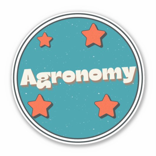 Sticker Agronomie (Devant)