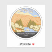 Sticker Agua Fria National Monument Badger Springs Canyon (Feuille)