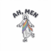 Sticker Ah Men Roller Skating Foi Vector Design_1 (Devant)