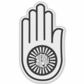 Sticker Ahimsa (Devant)